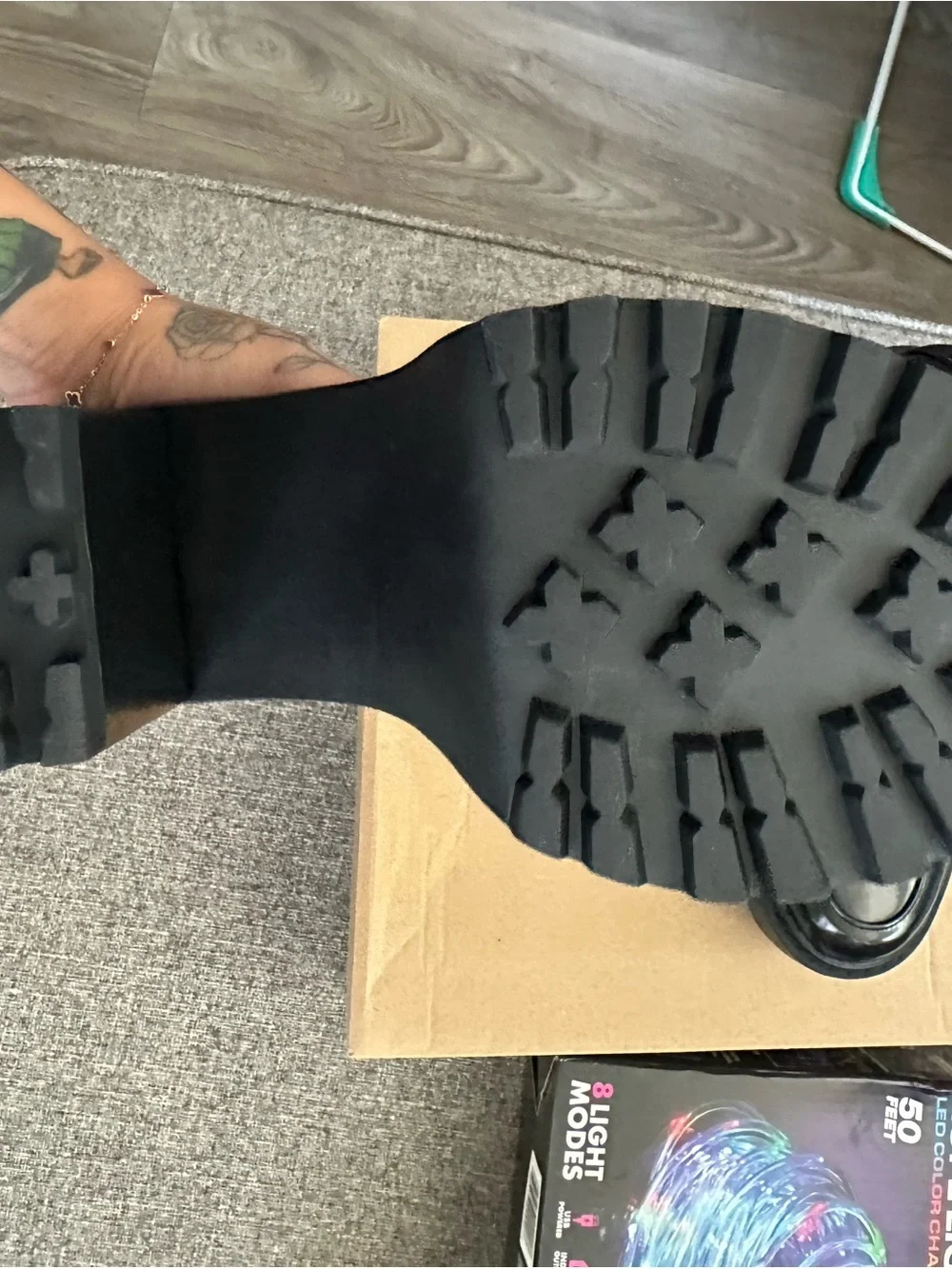 Steve Madden Black Patent Loafers